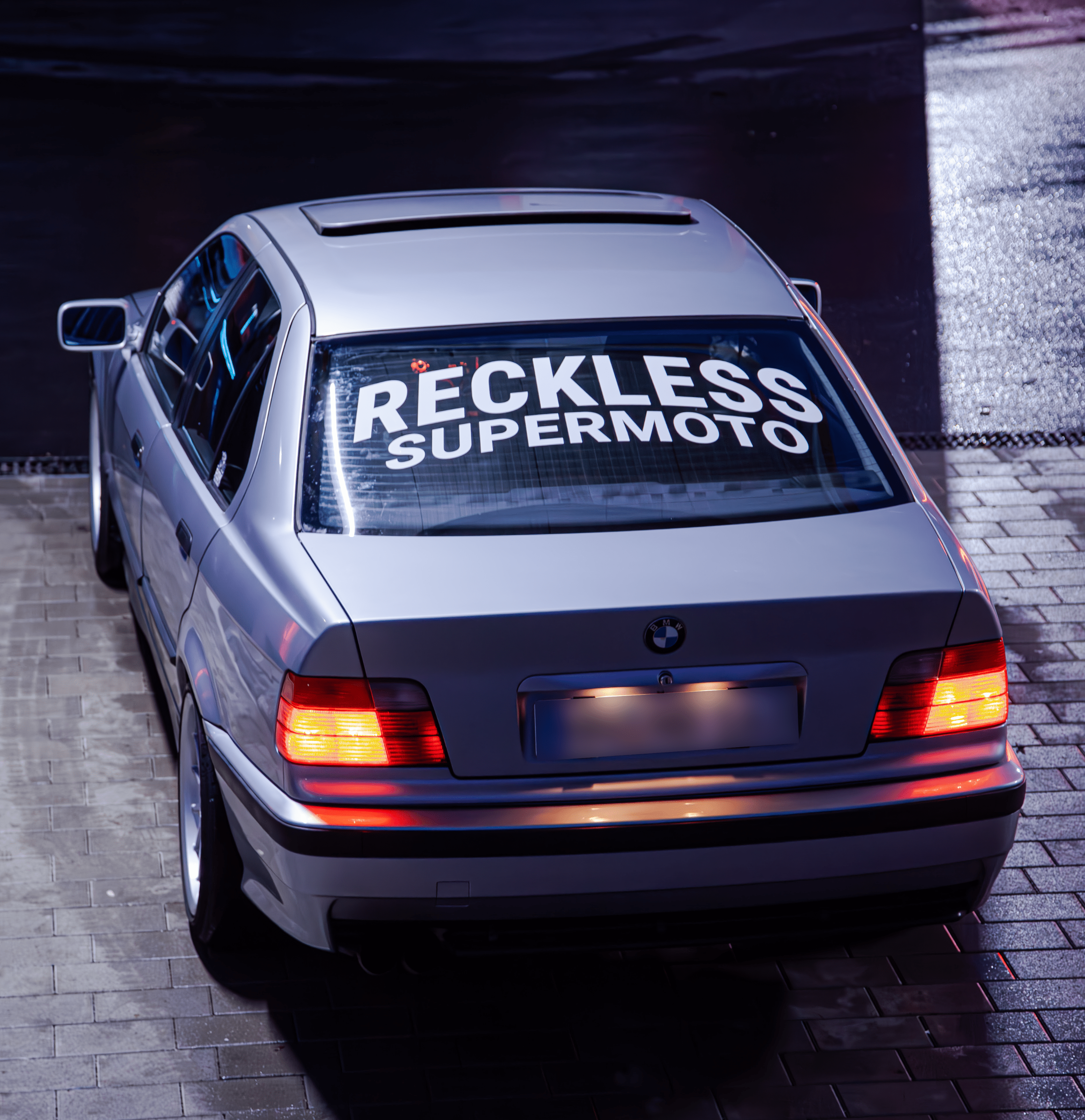 Heckscheiben aufkleber | RECKLESS SUPERMOTO - RSM.SHOP