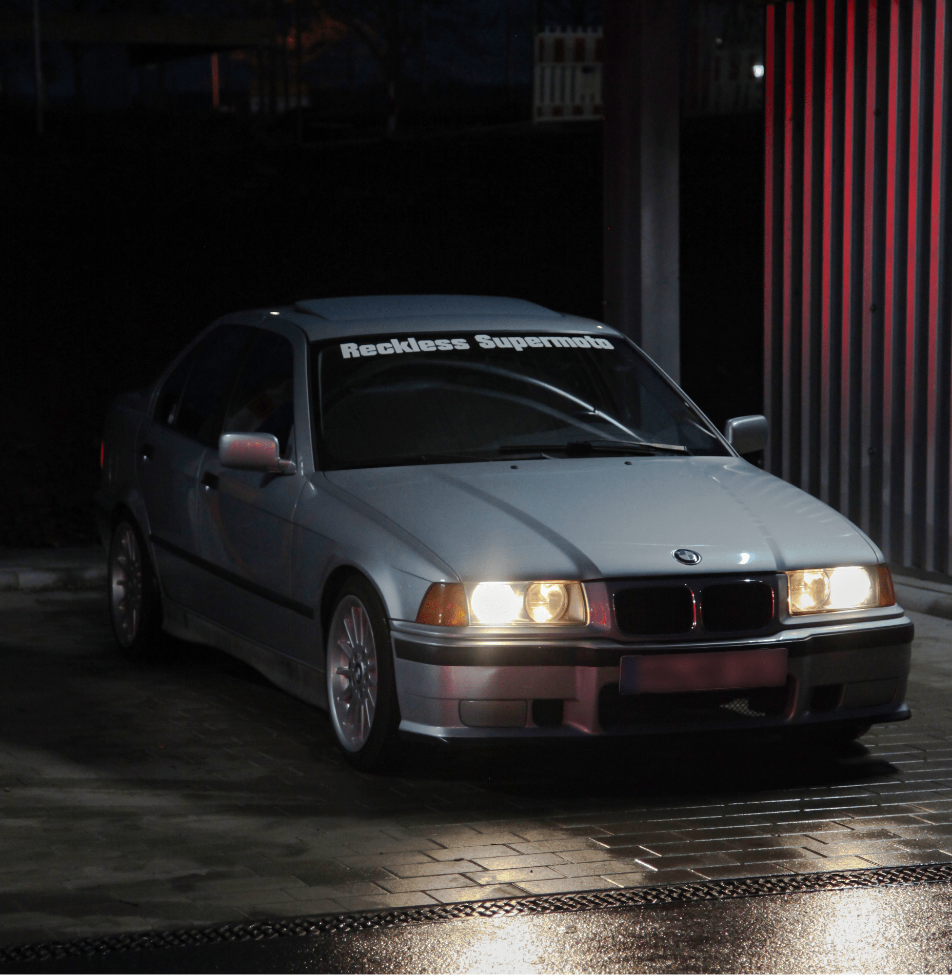 Front - Heckscheiben aufkleber | RECKLESS SUPERMOTO - RSM.SHOP